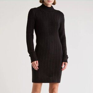 French Connection Women's Katrin Cable Long Sleeve Dress